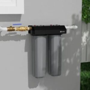 PURETEC WH2-55 WHOLE HOUSE TWIN SYSTEM 20INCH MAXIPLUS 5UM & 10UM